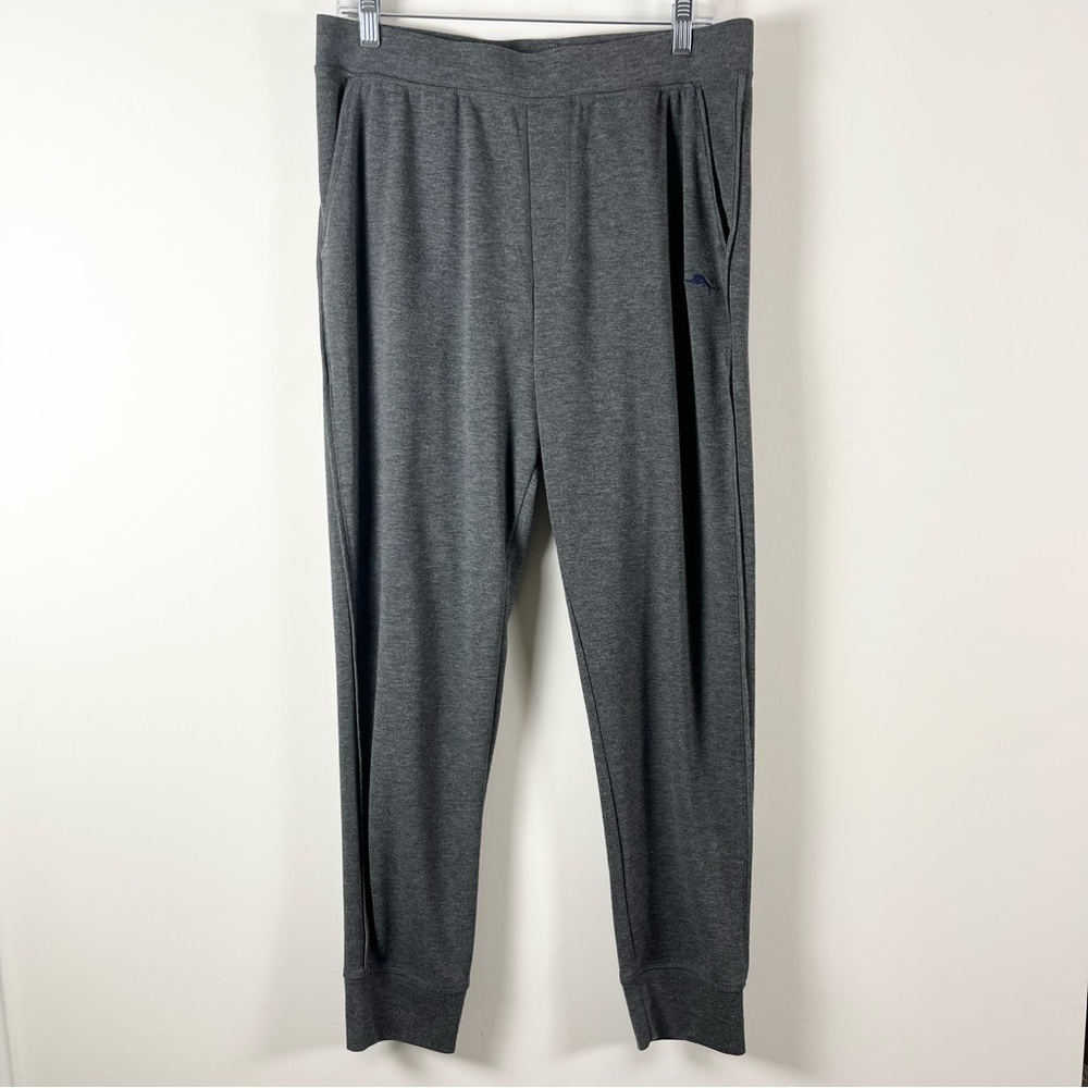 Tommy Bahama Men's Gray Jersey Lounge Joggers Size M Pants Comfy Neutral Basic